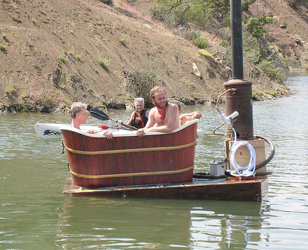 Floating Hot Tub