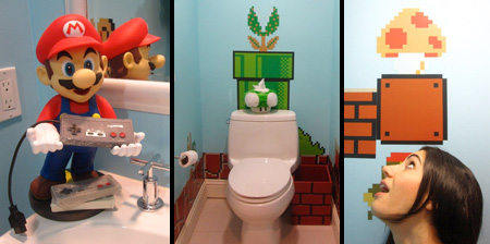 Super Mario Bathroom