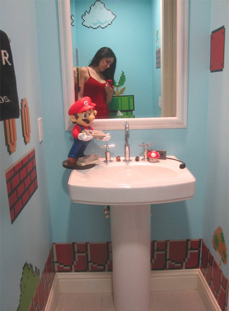 Mario Bathroom