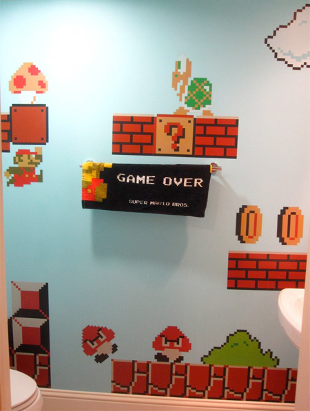Super Mario Bros Bathroom