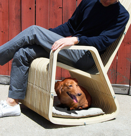 Dog Rocking Chair