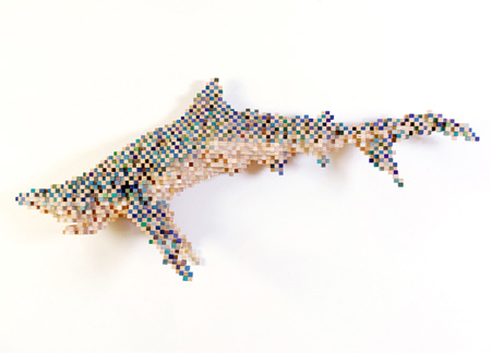 Pixel Sculpture by Shawn Smith