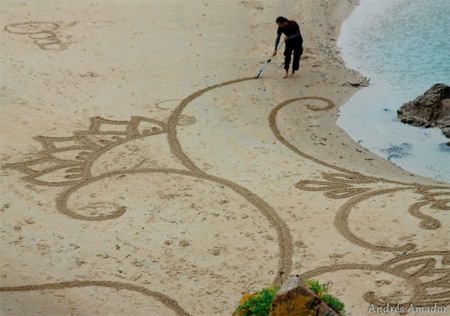 Sand Drawing