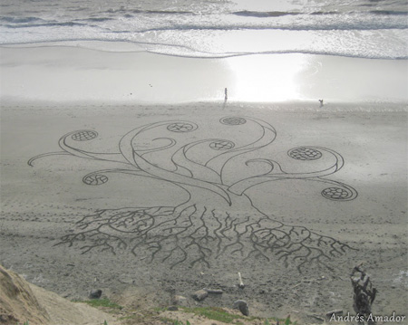 Andres Amador Sand Paintings