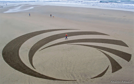 Andres Amador Sand Painting