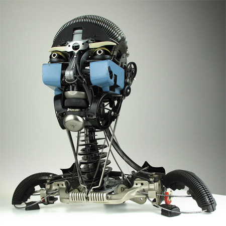 Jeremy Mayer Typewriter Sculptures