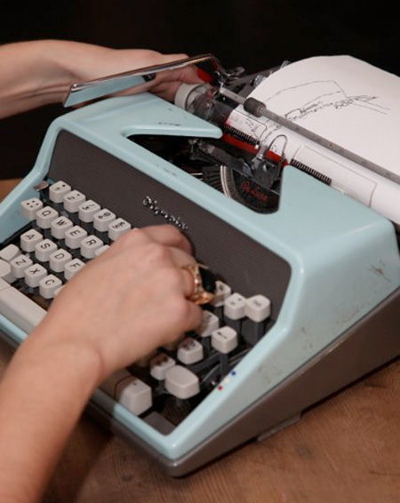 Keira Rathbone Typewriter