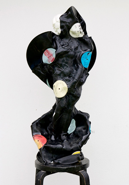 Vinyl Record Sculptures