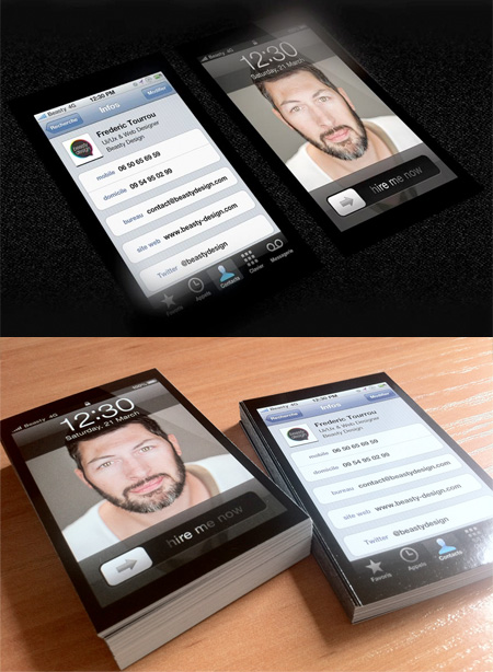 iPhone Business Card