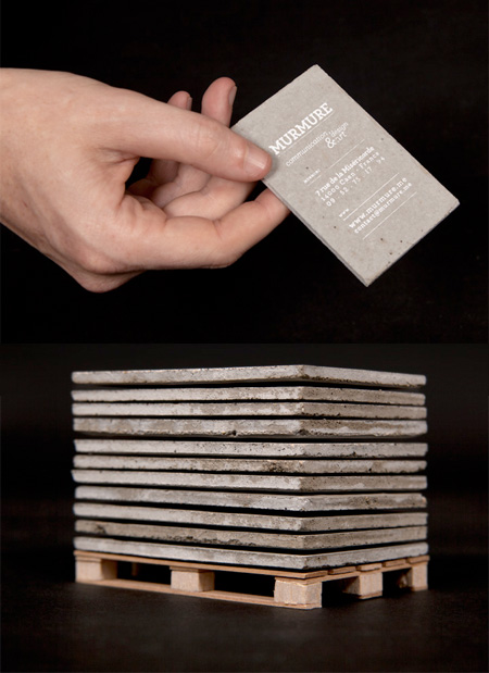 Concrete Business Card