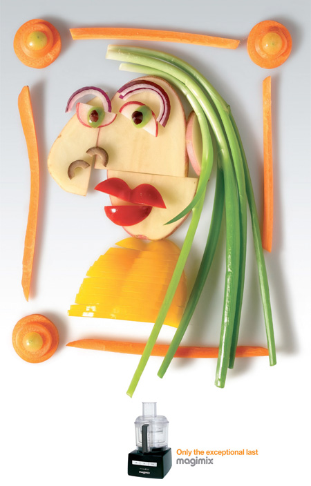 Picasso Made of Food