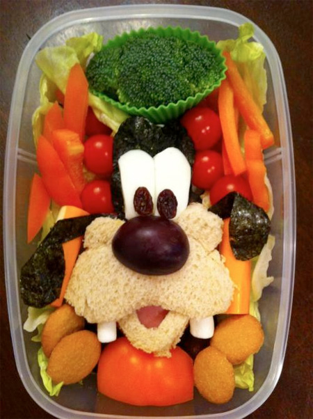 Goofy Food Art