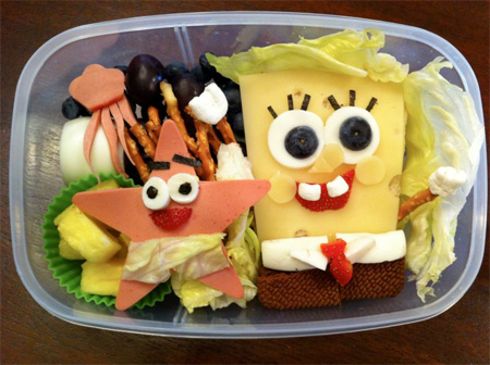 SpongeBob SquarePants Food Art