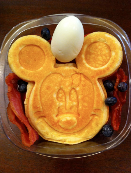 Mickey Mouse Food Art