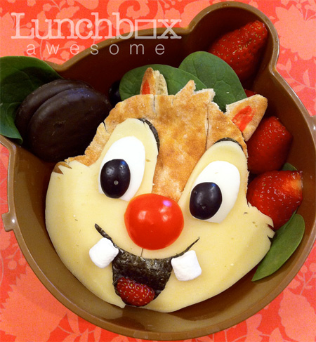 Chip and Dale Food Art