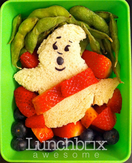 Ghostbusters Food Art