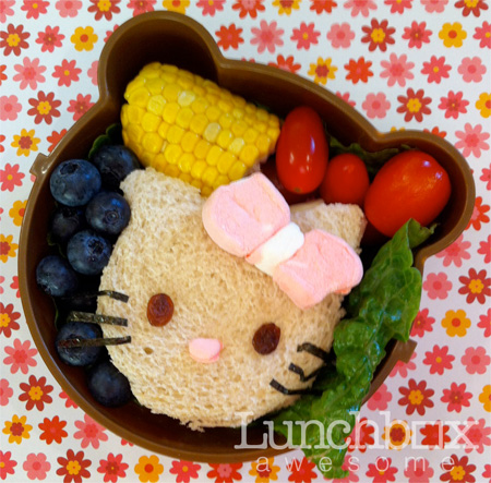 Hello Kitty Food Art