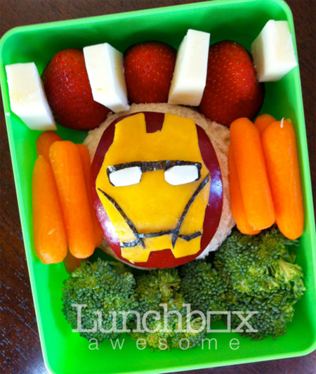 Iron Man Food Art