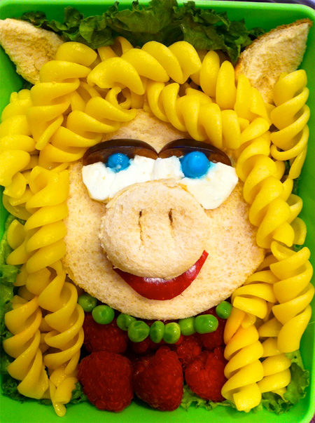 Miss Piggy Food Art