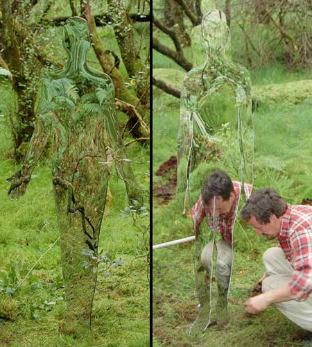 Mirror Sculptures by Rob Mulholland