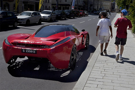 Human Powered Ferrari