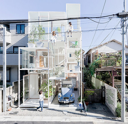 Transparent House by Sou Fujimoto Architects