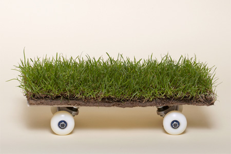 Grass Skateboard