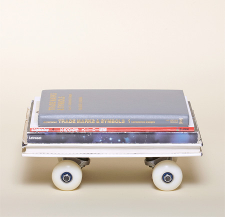 Stack of Books Skateboard