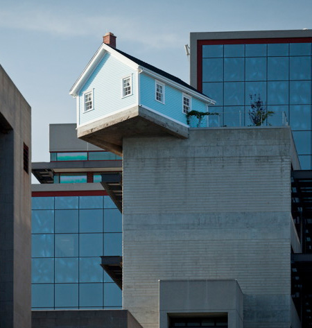 Crashed House by Do Ho Suh