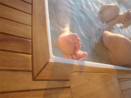 Hot Tub on Water