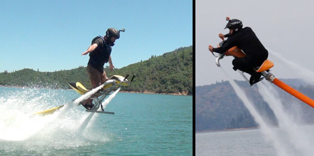 Water Powered Hoverbike