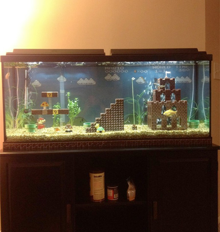 Mario Fish Tank