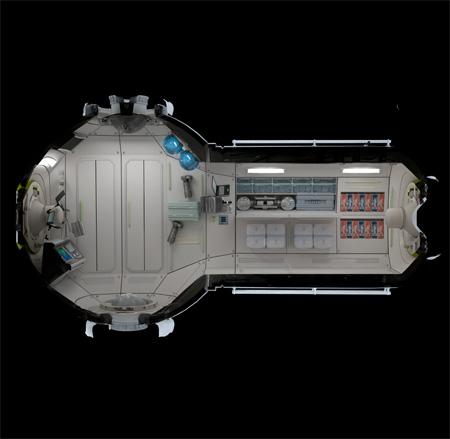 Space Hotel by Orbital Technologies