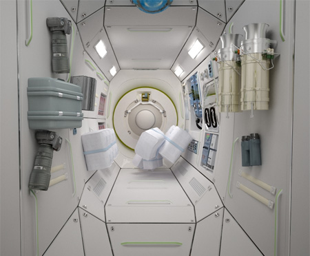 Space Hotel Room