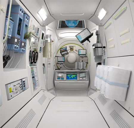 Hotel in Space by Orbital Technologies