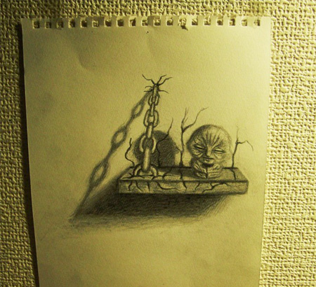 3D Sketches by Nagai Hideyuki