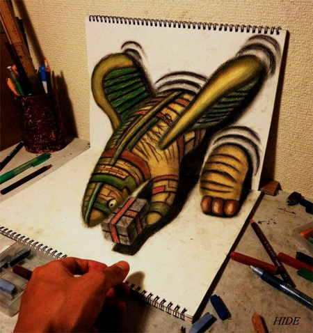 3D Pencil Art