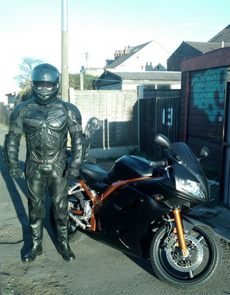 Batman Motorcycle Suit