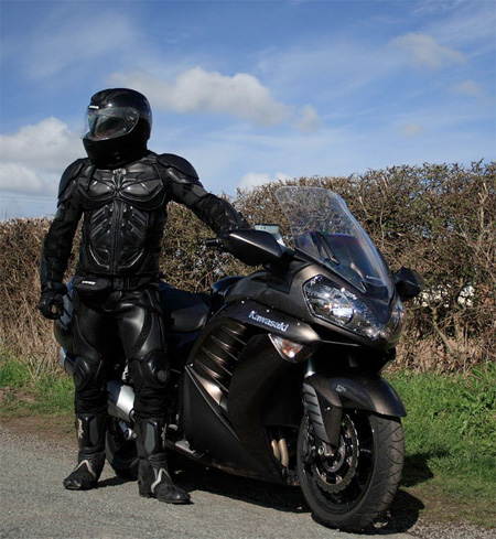 The Dark Knight Batman Motorcycle Suit