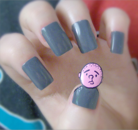 Karl Pilkington Nails