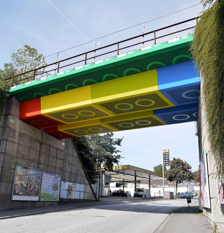 LEGO Bridge in Wuppertal