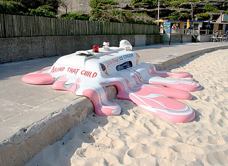 Melting Ice Cream Van