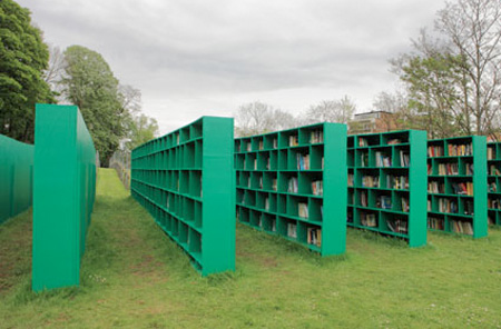 Outdoor Library by Massimo Bartolini