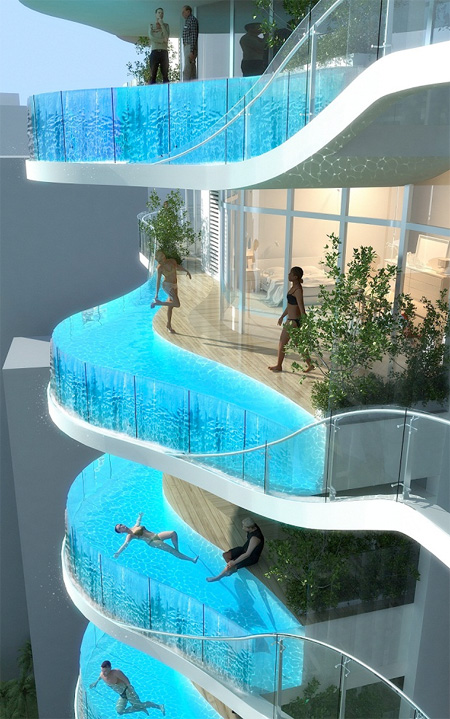 Balcony Swimming Pools