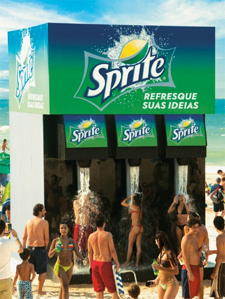 Sprite Shower in Brazil
