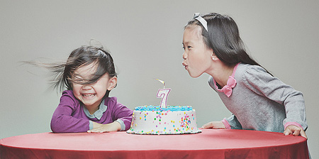 Creative Photos of Two Sisters