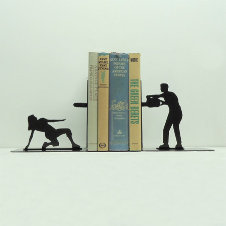 Chainsaw Attack Bookends