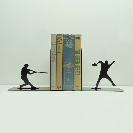 Baseball Bookends