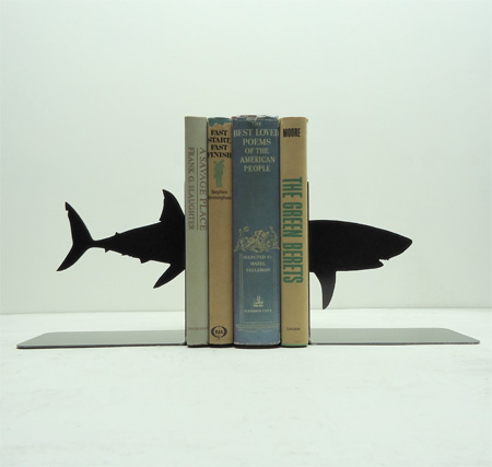 Shark Bookends