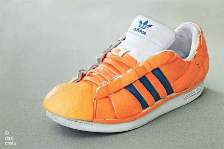 Orange Shoes